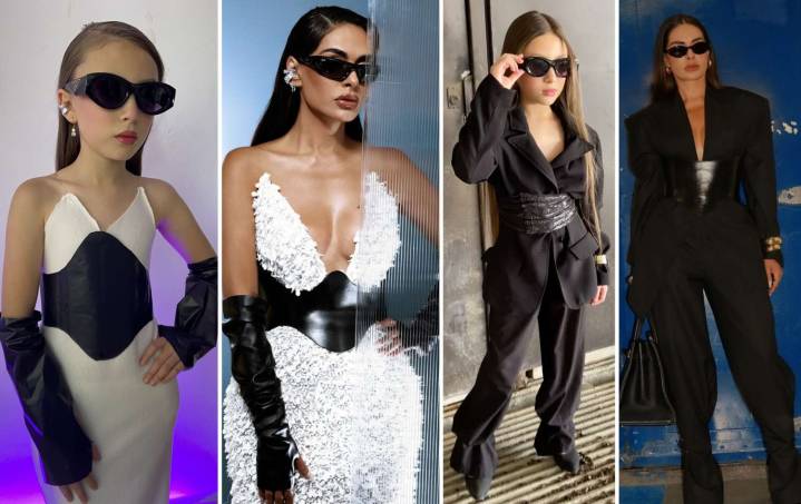 Maia Abramoff, de 10 años, recrea looks de Galilea Montijo en 'La casa de los famosos México 3'