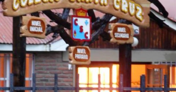 Incendio en un establecimiento escolar de la cuenca