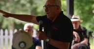 ESPN’s Sal Paolantonio shares in ‘Chalk Talk’ with local football fans at Vischer Ferry General Store