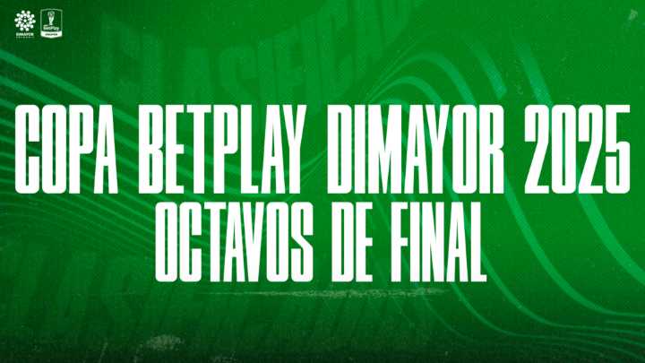 Definidos los octavos de final de la Copa BetPlay DIMAYOR 2025