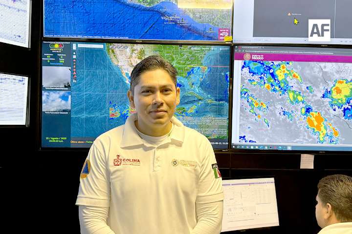 Protección Civil Colima prevé septiembre como el mes más crítico en lluvias: Erick González