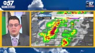 Best rain chances of the month move in Tuesday