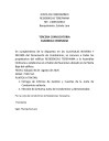Convocatoria – Tercera convocatoria de Asamblea Ordinaria del edificio “Residencias Terepaima”
