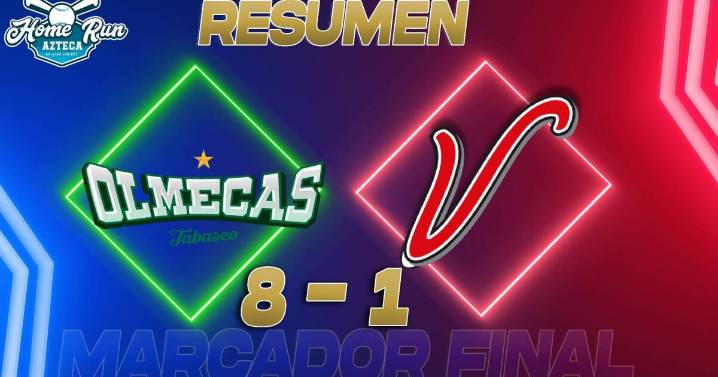 Resumen El Aguila de Veracruz vs. Olmecas de Tabasco