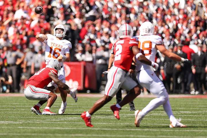 Ohio State stifles Arch Manning, Alabama hot seats and a great mascot GIF