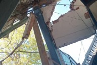 DUDAS! Por ahora no se sabe por qué colapsó el techo del Club Regatas (VIDEOS / IMÁGENES)