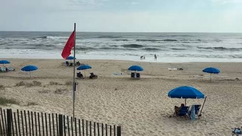 Erin approaches North Carolina Outer Banks with dangerous rip currents, swamp roads