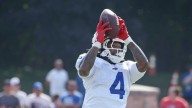 James Cook agreed to warmup Saturday but declined to play