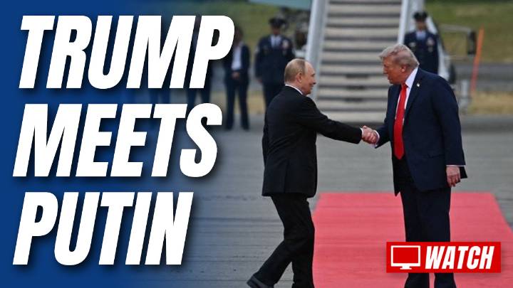 WATCH: Donald Trump Meets Vladimir Putin in Alaska