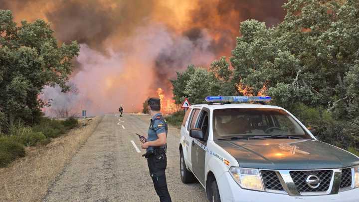 El devastador incendio de Molezuelas desciende a nivel 0 después de ser el fuego más grave de la historia de España