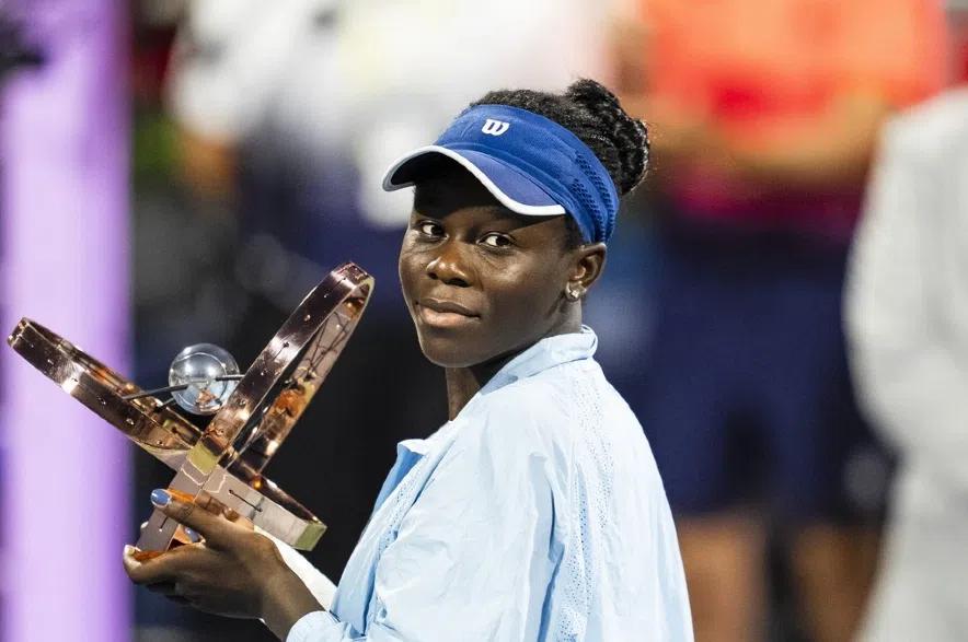 ‘Outstanding’ Mboko hailed as role model for young Canadian tennis players, girls of colour