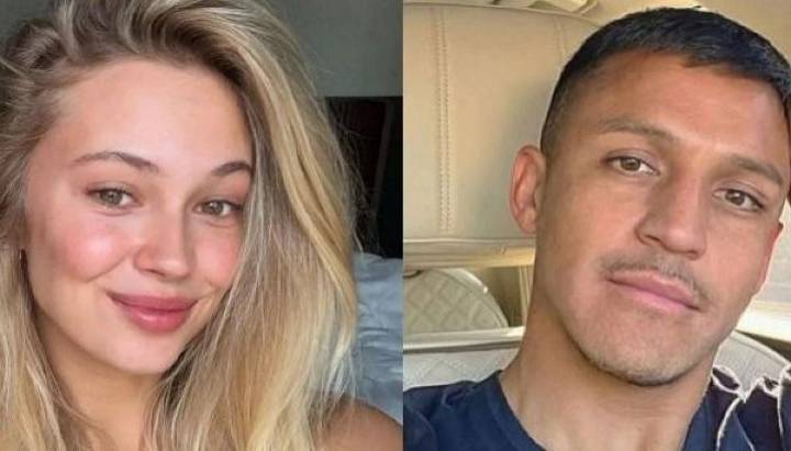Qué se sabe del embarazo de Alexandra Litvinova, pareja de Alexis Sánchez