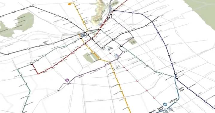 Con 19 estaciones: Revisa el trazado de la Línea 9 del Metro de Santiago que beneficiará a 8 comunas