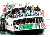 Thousands protest Israeli siege of Gaza near Venice Film Festival