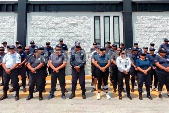 Detienen a 59 policías de Cintalapa,  Chiapas, tras cateos