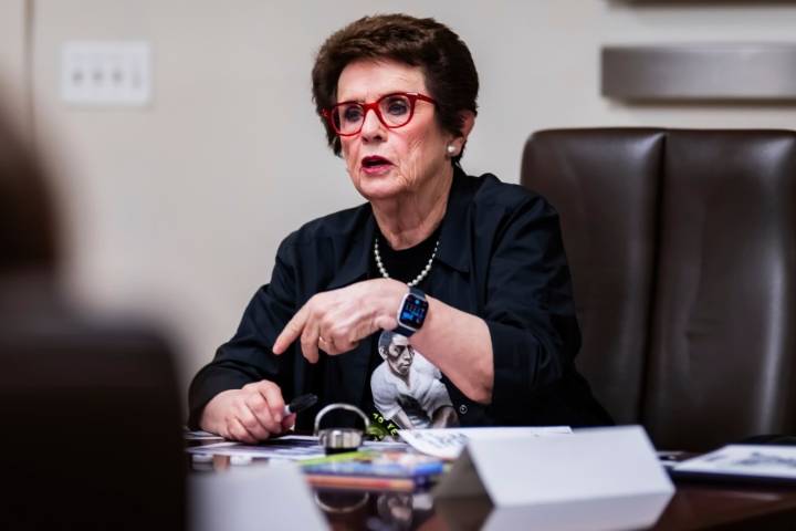 Young players have questions. At the US Open, Billie Jean King always has answers