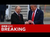 Trump greets Putin with warm smiles and handshakes as they discuss peace in Ukraine