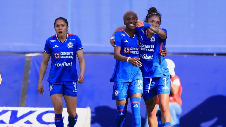 Cruz Azul Femenil vuelve al triunfo con goleada sobre Rayadas