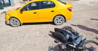 Centenario: un choque dejó herida a una motociclista de 19 años
