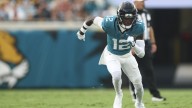 Travis Hunter practicing at full speed, ready to play both ways in Week One