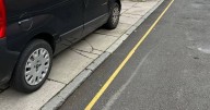 'We think we're allowed to park on the pavement'