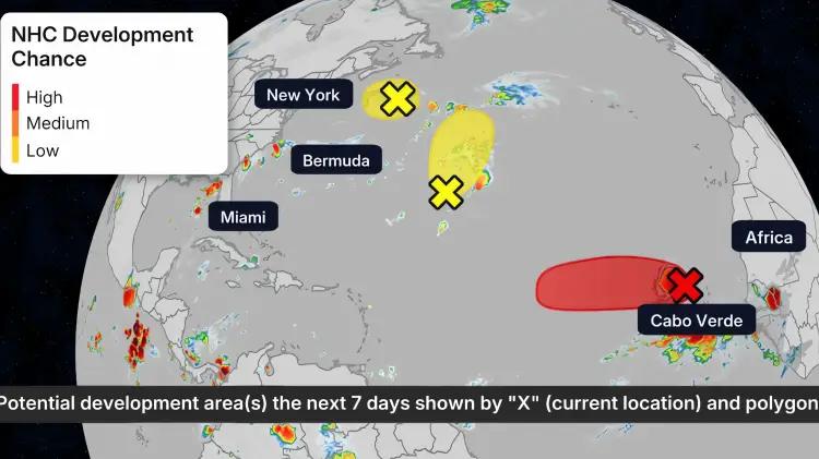 Onda tropical Invest 97L amenaza con convertirse en tormenta esta semana