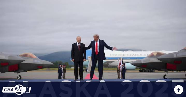 Histórica reunión entre Vladimir Putin y Donald Trump en Alaska
