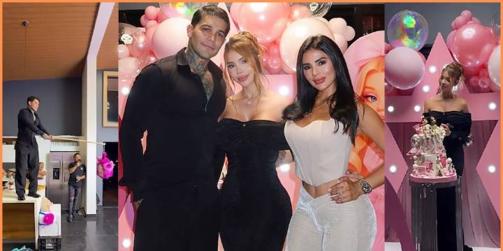 Así fue el cumpleaños 22 de la novia de Yeferson Cossio: la ‘influencer’ tocó el piano y recibió sorpresa de Karina García