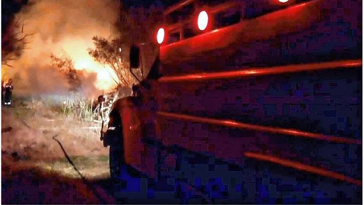 Falleció un hombre tras un incendio en una planta de residuos de Diamante