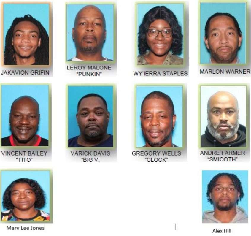 12 Arrested In Major Multi-State Drug Trafficking Operation in Lowndes County