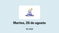 Euromillones: comprobar sorteo del martes 26 de agosto