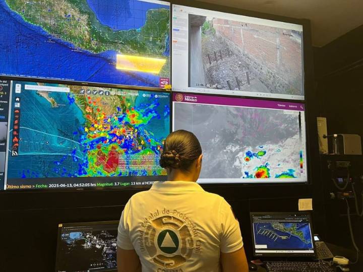 Tormenta tropical ‘Ivo’ genera lluvias en el territorio colimense; UEPC pide extremar precauciones