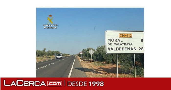 Investigado el conductor de un vehículo que colisionó con un ciclista en Moral de Calatrava