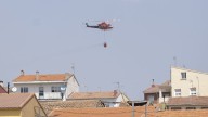 Incendio en el Parque Nacional de Guadarrama en Segovia: medios aéreos y terrestres luchan para sofocarlo