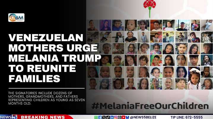 Madres venezolanas instan a primera Dama Melania Trump a reunir a sus familias