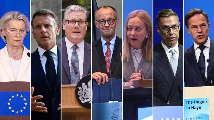 Quiénes son los líderes de Europa que acompañarán a Zelensky en su reunión con Trump en Washington