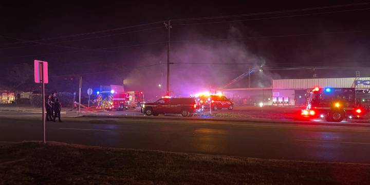 Bryan Fire Department investigating early morning business fire