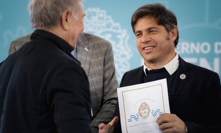 Kicillof: “El Gobierno debe ofrecer respuestas y no darle la espalda a quienes