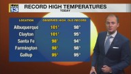 Heat sticks around through the weekend