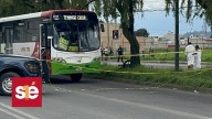 Repartidora de aplicación muere tras choque contra autobús en Metepec