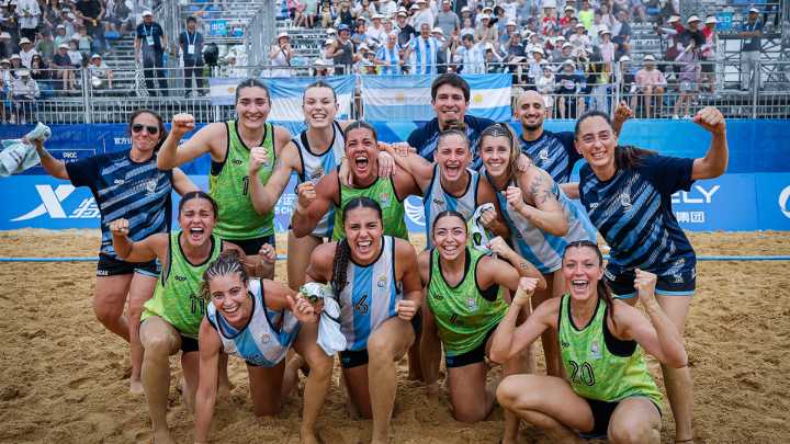 Beach Handball: Argentina consiguió el oro en los World Games
