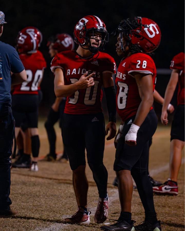 High school football: South’s Sloan made critical block, sack