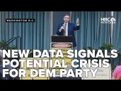 Democrats face voter registration crisis as party affiliations shift toward GOP: report