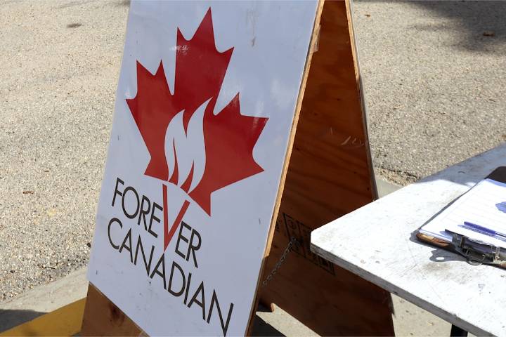 Canvassers collecting signatures in Central Alberta to keep province a part of Canada