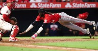 Lux hits 2-run homer and Singer pitches triple