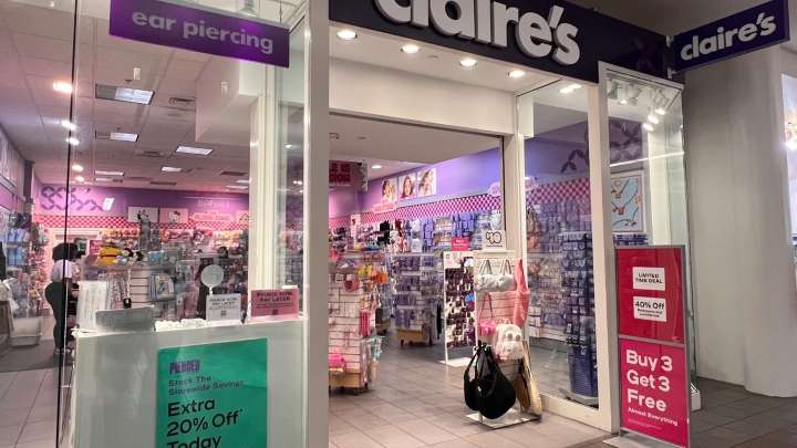 Mall staple Claire's closing Washington state store amid bankruptcy