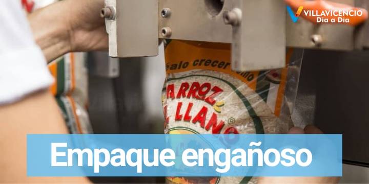 Arroz del Llano, sancionado por vender menos cantidad de lo estipulado en el empaque