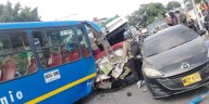 Terrible accidente en Bogotá entre bus de servicio público y del Sitp deja al menos 29 heridos: choque con un separador ocasionó la emergencia en la avenida Boyacá con Primero de Mayo