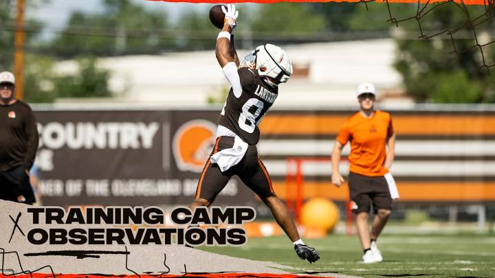 Joe Flacco and Gage Larvadain connect for bucket drop touchdown on Day 9