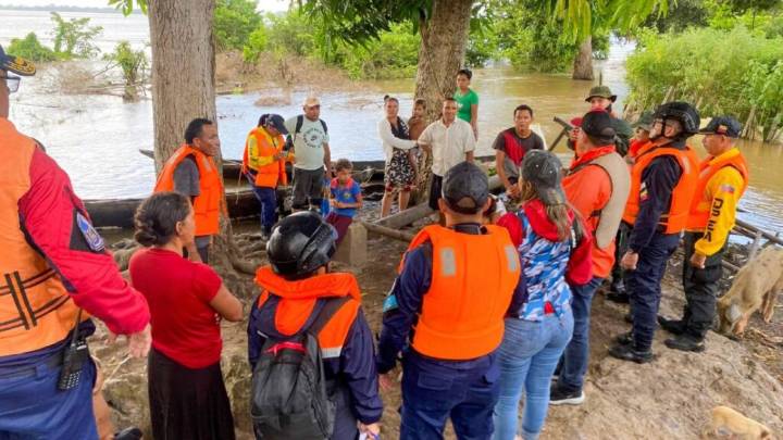 Activan plan de contingencia en Monagas tras crecida del Orinoco